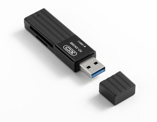 Lecteur de cartes 2-en-1 XO DK05B USB 3.0 Noir