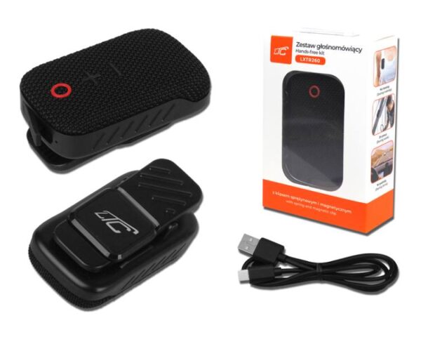 Kit mains libres/haut-parleur Bluetooth PS LTC IPX5 USB-C 600 mAh