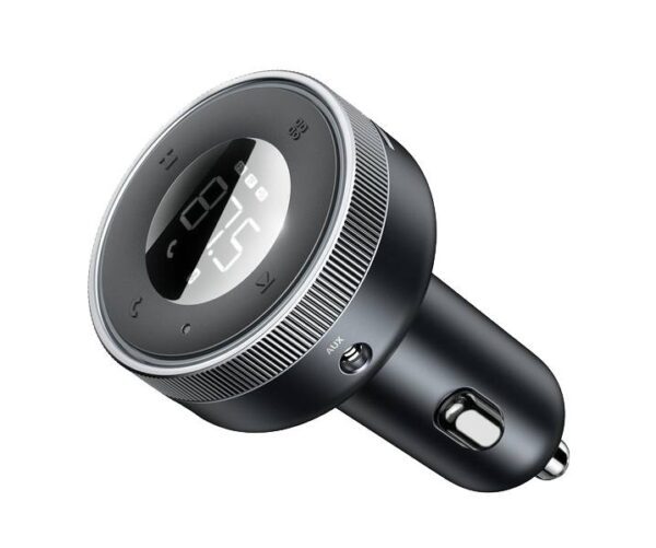 Émetteur FM Baseus, chargeur de voiture MP3 Bluetooth Enjoy, noir