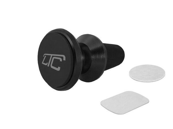 Support magnétique PS LTC pour grille HQ en métal noir AS01.