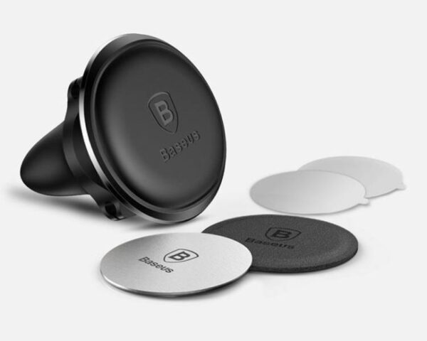 Support magnétique de voiture BASEUS avec clip de câble pour calandre NEUF