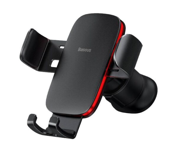 Support de voiture Baseus Metal Age II noir à gravité pour calandre