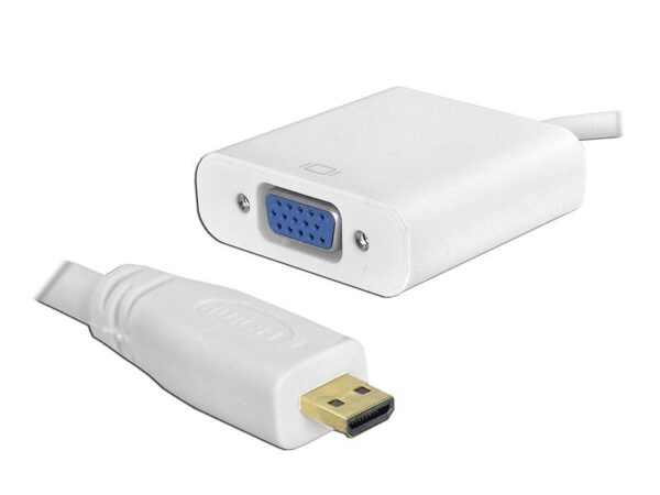 Adaptateur Micro HDMI vers VGA + AUDIO.