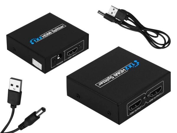 Répartiteur HDMI v1.4 1 entrée - 2 sorties 3D