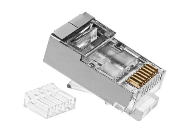 Prise téléphonique CAT6 8P8C avec couvercle