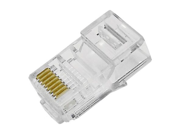 Prise PS RJ45, câble CAT5E, passage.
