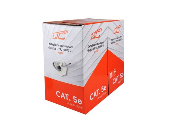 Câble d'ordinateur PS - paire torsadée UTP 5e 100 % cuivre