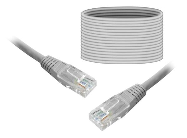 Câble réseau informatique 1:1 8P8C (cordon de brassage), 30 m.