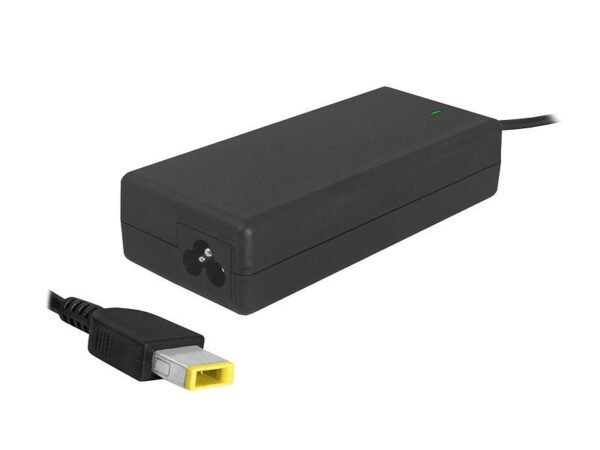 Adaptateur secteur pour ordinateur portable LENOVO 20V 45W 2,25A Carré jaune.