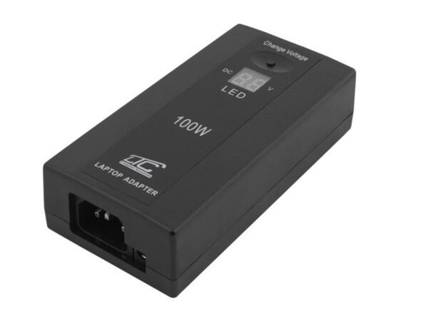 Alimentation universelle pour ordinateur portable LTC, 100 W, 12 V/230 V.