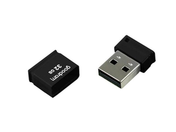 Clé USB PS GOODRAM 32 Go, UPI2 NOIRE, USB 2.0, noire.