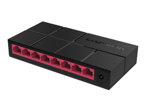 Commutateur de bureau Mercusys, 8 ports 10/100/1000 Mbps.