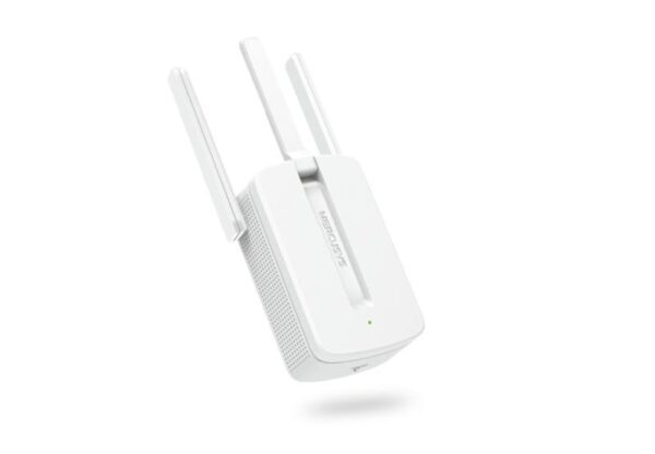 Amplificateur de signal sans fil Mercusys MW300RE V3, 300 Mbps, 802.11n/g/b, 3 antennes.