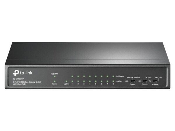 Commutateur d'alimentation PoE TP-Link TL-SF1009P