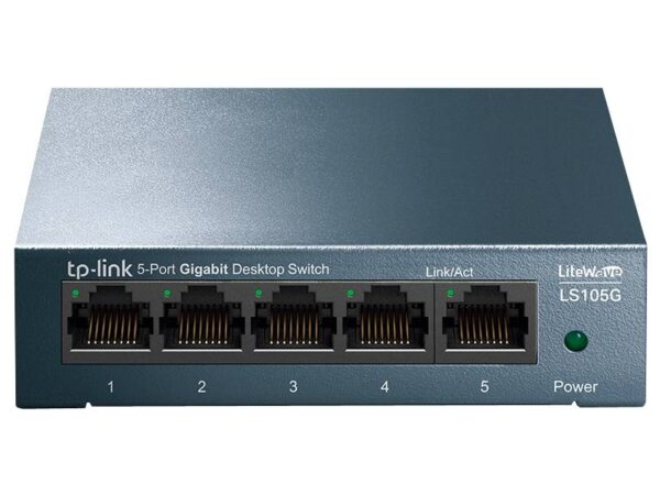 Commutateur de bureau TP-Link, 5 ports 10/100/1000 Mb/s TL-LS105G