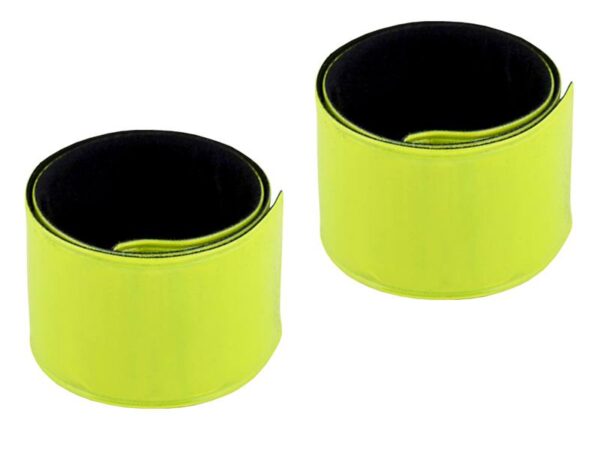 Brassard réfléchissant, 40 cm, jaune.