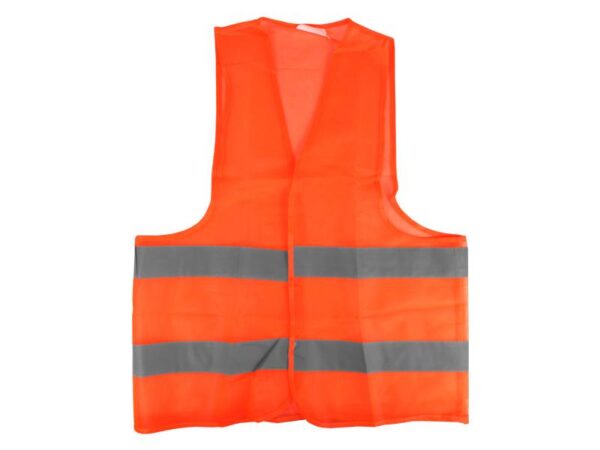 Gilet réfléchissant PS Orange, grande taille.