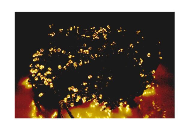 Guirlande lumineuse pour sapin de Noël PS, 500 LED, lumière blanc chaud.