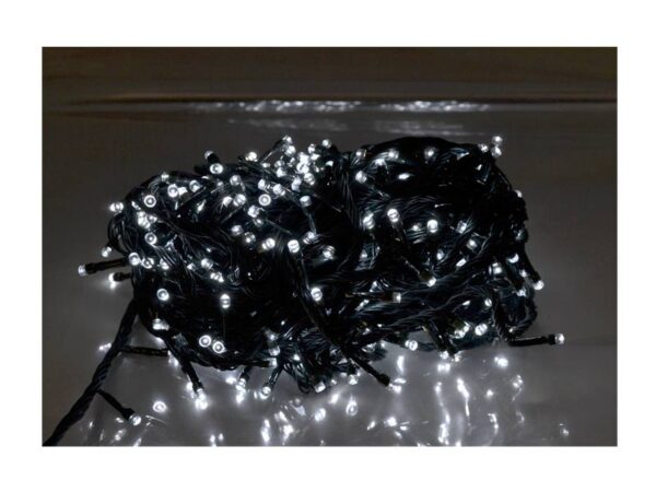 Guirlande lumineuse pour sapin de Noël PS, 500 LED, lumière blanche froide.
