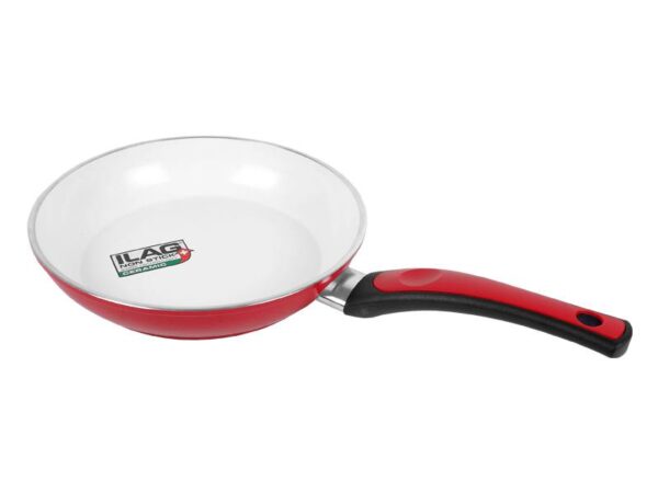 Poêle à frire en aluminium TS-1228 avec revêtement ILAG, 24 cm, tous types de cuisinières.