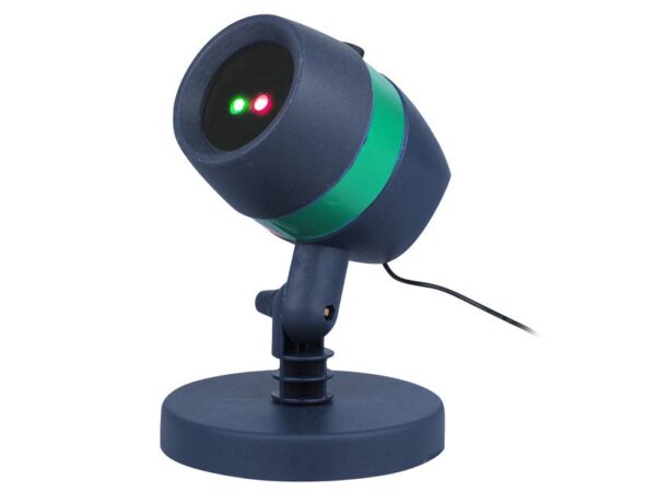 Projecteur laser 3D PS lumière rouge-verte, extérieur, IP44.