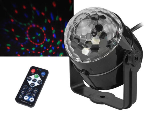 Projecteur disco, boule disco, projecteur LED RGB