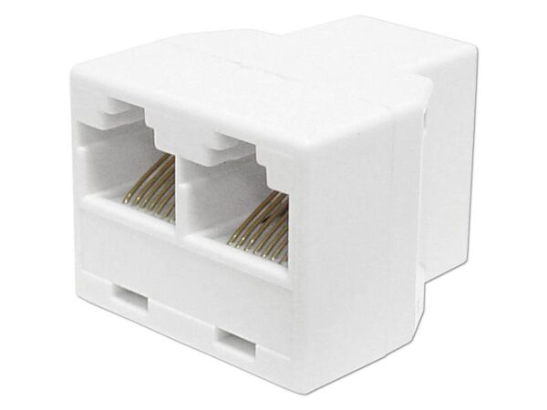 Connexion téléphonique Prise modulaire – 2 prises modulaires 8p8c.