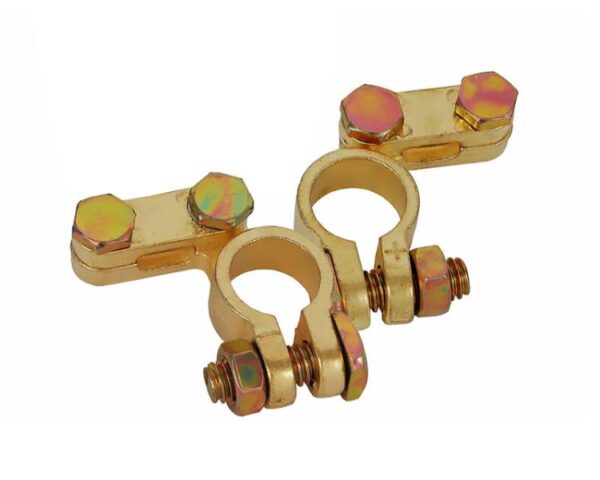 Jeu standard de pinces automobiles en laiton 600A.