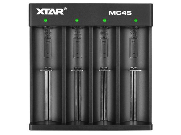 Chargeur de batterie XTAR MC4S 18650, AA/AAA.