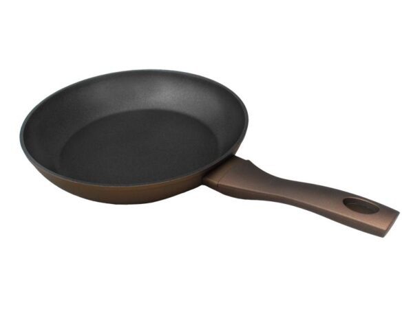 Poêle à frire avec revêtement diamant 26 cm, compatible induction et tous types de plaques de cuisson.