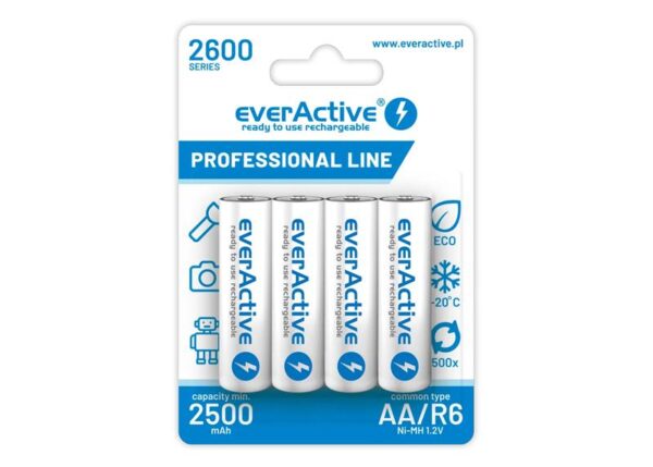 Pile EverActive AA R06/2600 mAh
