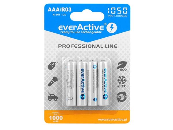 Batterie EverActive R03/1050mAh