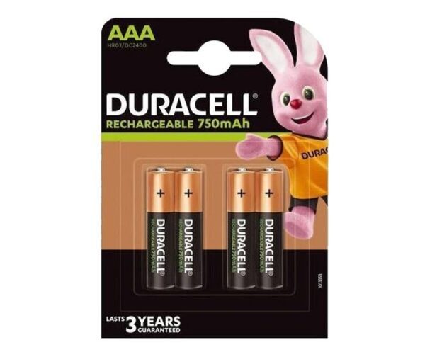 Batterie DURACELL R03 750 mAh