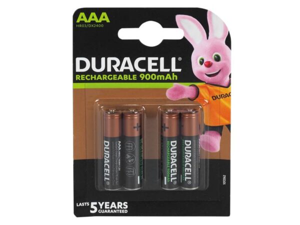 Pile DURACELL R03 900 mAh.