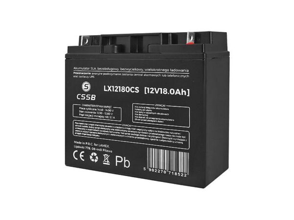 Batterie SLA sans entretien 12 V 18 Ah