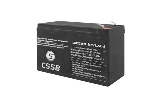 Batterie SLA sans entretien 12 V 7,2 Ah