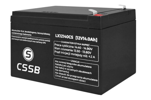 Batterie sans entretien SLA12V 14Ah.