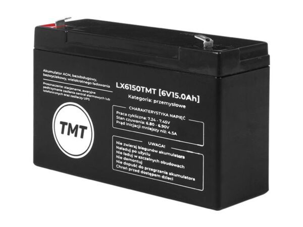 Batterie AGM sans entretien 6V 15Ah
