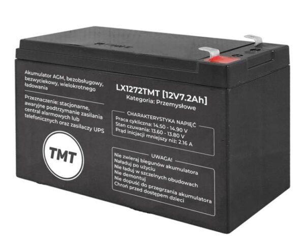 Batterie SLA sans entretien 12 V 7,2 Ah
