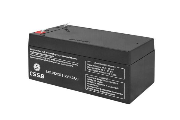 Batterie SLA sans entretien 12 V 3,2 Ah