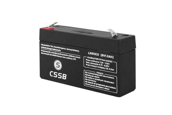 Batterie SLA sans entretien 6 V 1,3 Ah