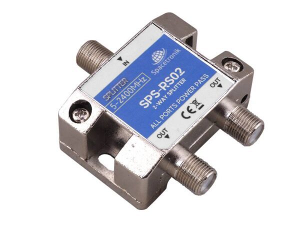 Répartiteur 1/2 5-2400 MHz Spacetronik SPS-R02.