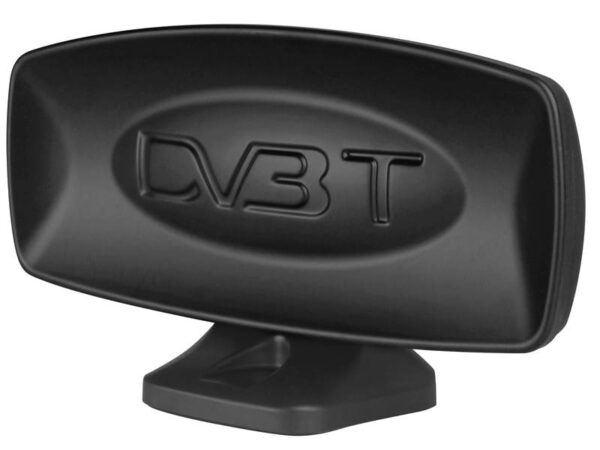 Antenne intérieure numérique DVB-T, noir mat.