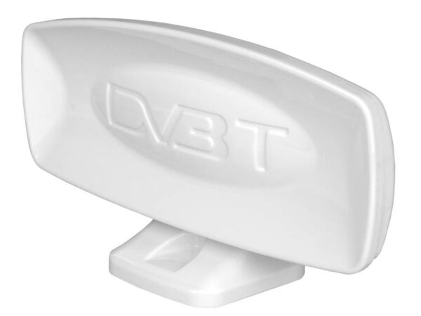 Antenne numérique DVB-T, intérieure, blanche.