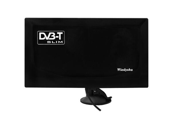 Antenne DVB-T active intérieure SLIM avec filtre LTE.