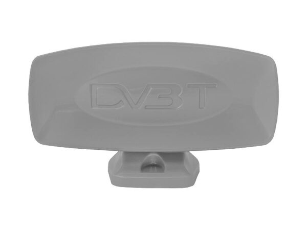 Antenne TV USB numérique d'intérieur, argentée.