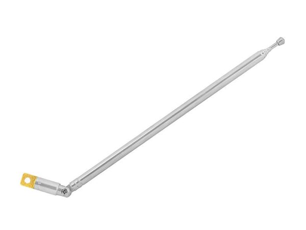 Antenne télescopique simple N1019, 75 cm.