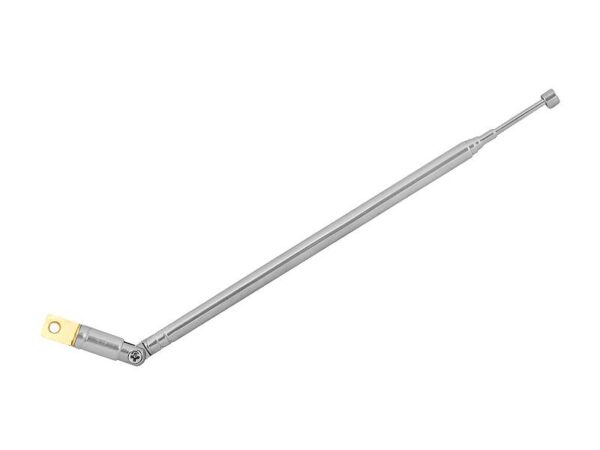 Antenne télescopique simple N158, 60 cm.