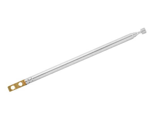 Antenne télescopique simple TL5-109, 34 cm.