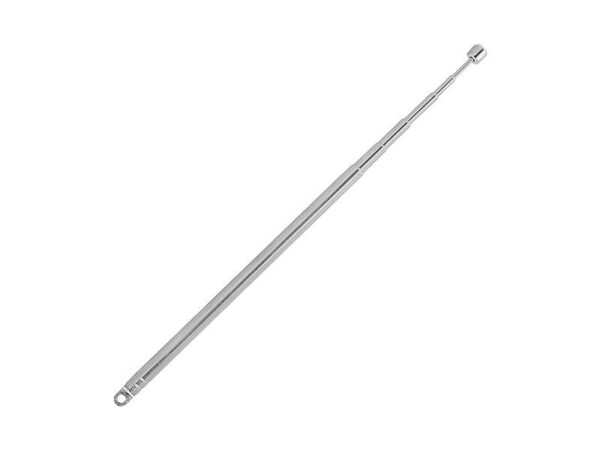 Antenne télescopique simple TL6-150, 64 cm.